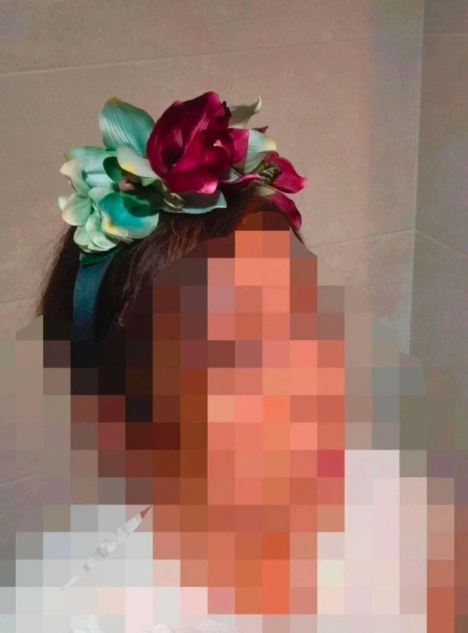Special occasion orchid headband – photo 8
